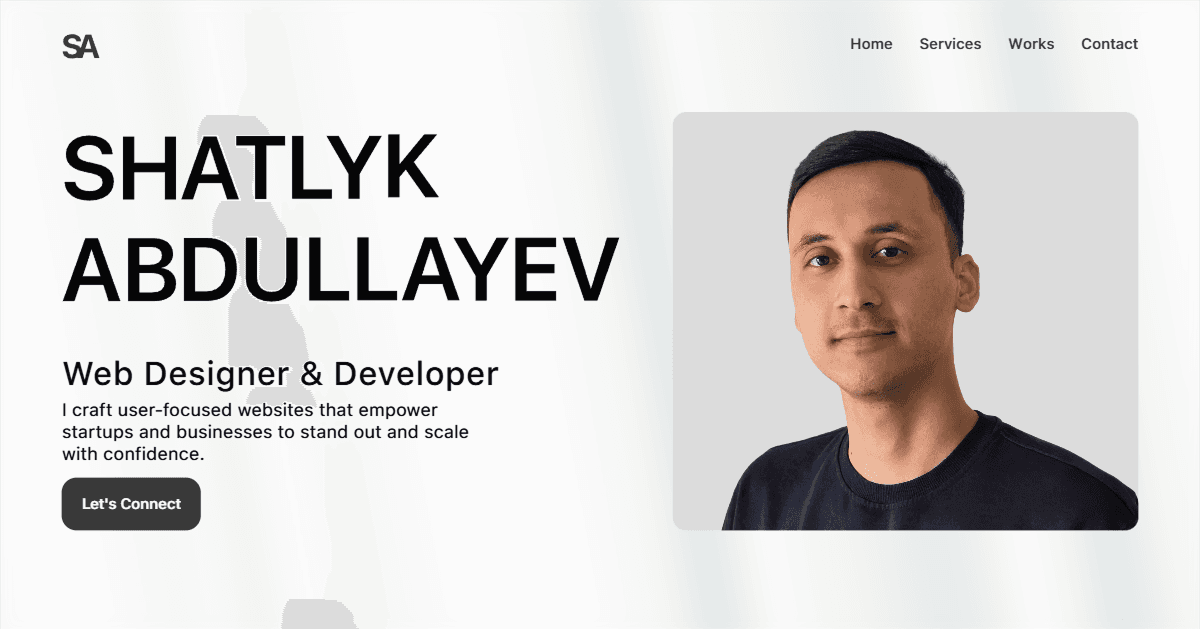 Portfolio website